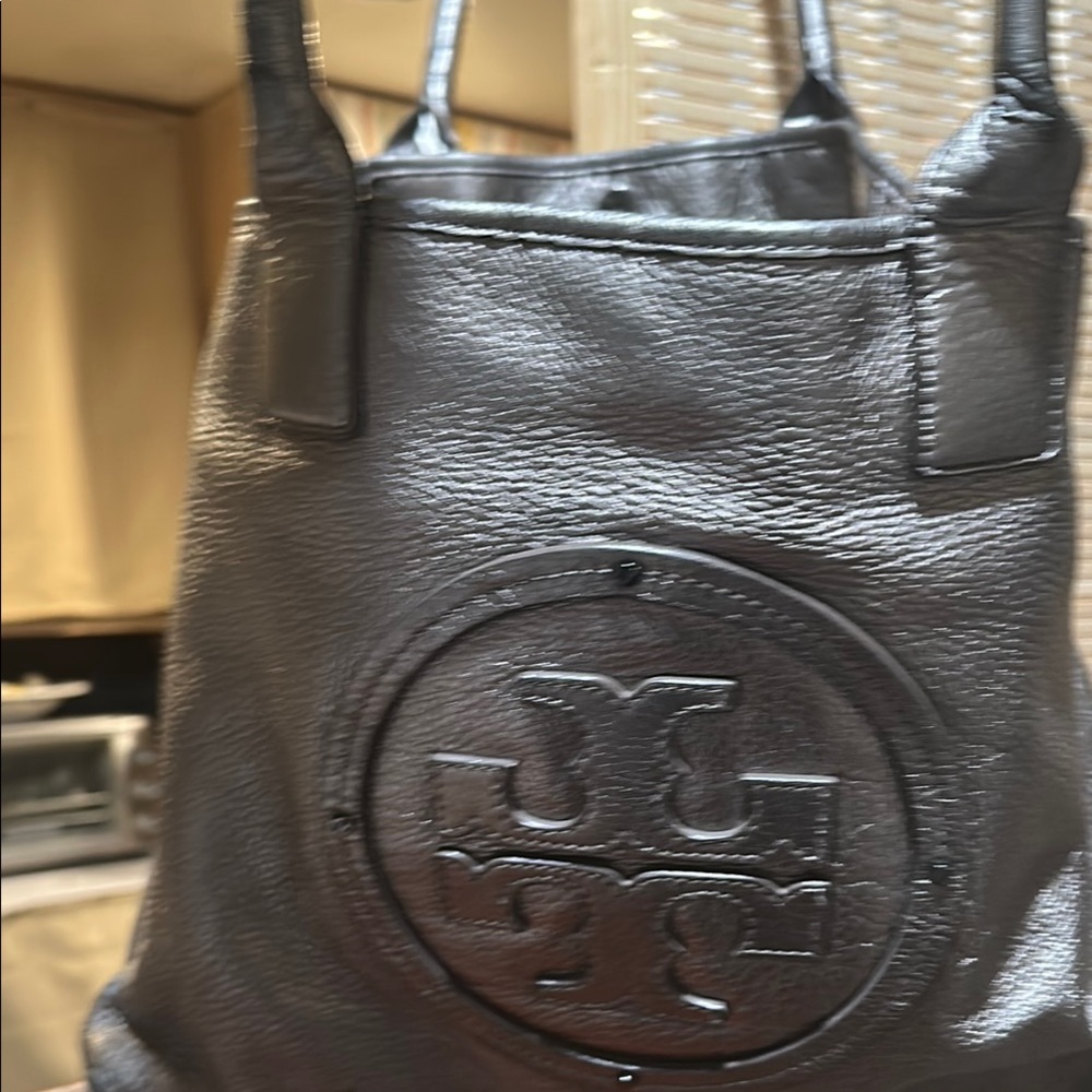 Tory Burch Metallic Silver Tote - Picture 15 of 16